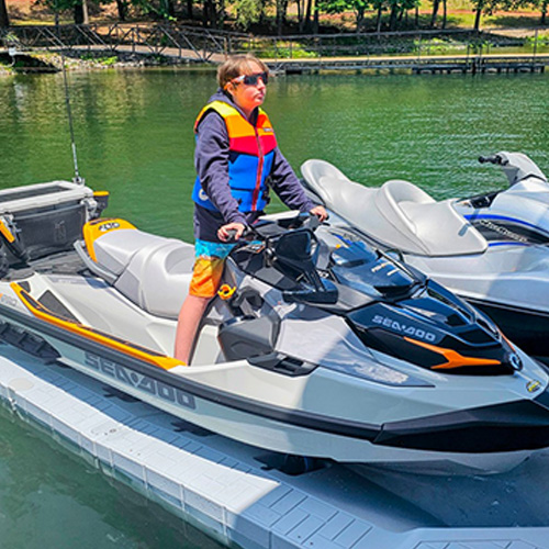 Snap Port drive-on jet ski dock sold by Snap Dock Tampa - in Dunedin 