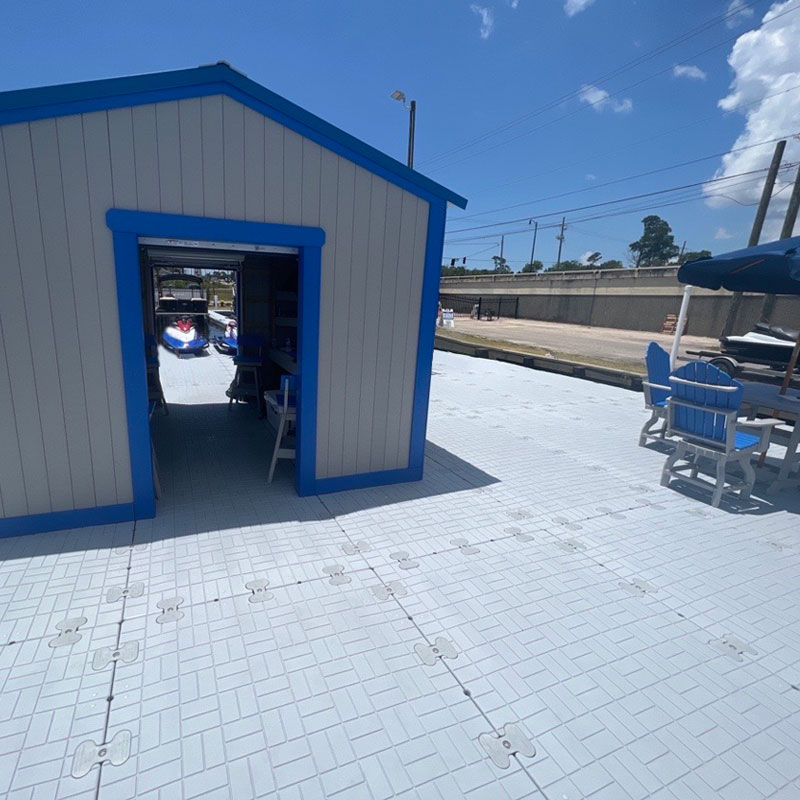 floating dock platforms in Florida by Snap Dock Tampa 